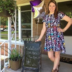 LuLaRoe Dresses - Aztec Carly dress! LuLaRoe Dresses - Aztec Carly dress!
